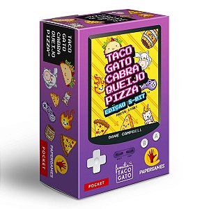 Taco Gato Cabra Queijo Pizza: Edição 8-Bit Papergames
