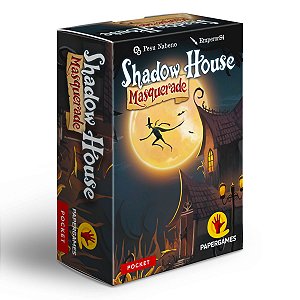 Shadow House Masquerade Jogo Investigativo Blefe Cartas