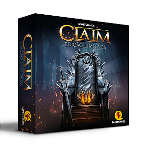 Jogo Claim Edição Limitada Estratégia Cartas 2-4 Jogadores