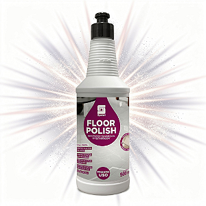 Floor Polish 500ml Remove Manchas e Restaura Piso Pronto Uso