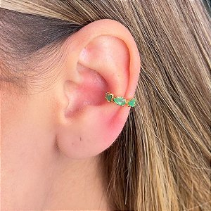 PIERCING FAKE VERDE JADE