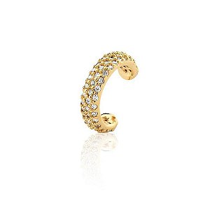 PIERCING FAKE CRAVEJADO DOURADO
