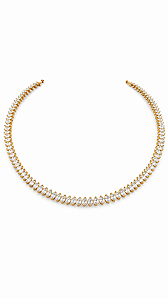 CHOCKER ARO EM BANHO DE OURO 18K EM NAVETES