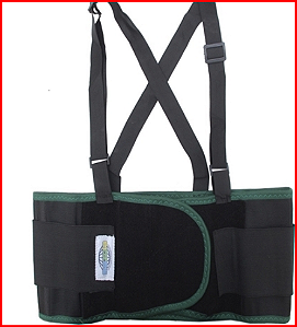 Cinta Ergonômica Lombar com Suspensorio e Elastico