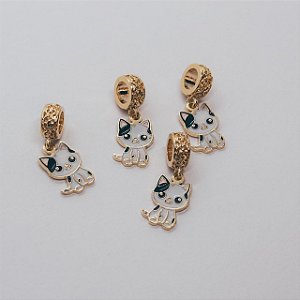 Berloque  Gatinho Dourado