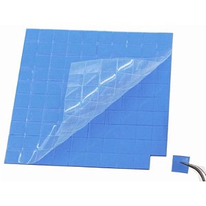 Thermal Pad Almofada Térmica Dissipador Esp 0.5mm - 100 Unidades De 1cm