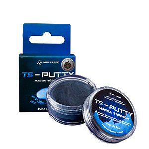 Massa Térmica Ts Putty 50g 12,8 Wmk Thermal Pad Black Edition
