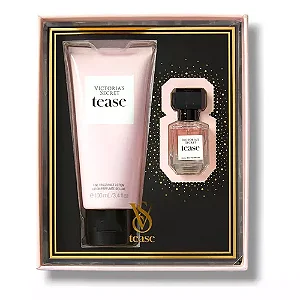 Kit Hidratante e Mini perfume Tease Victoria's Secret