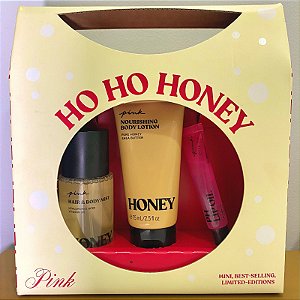 Kit linha  Pink Ho Ho Honey  - Victorias Secret