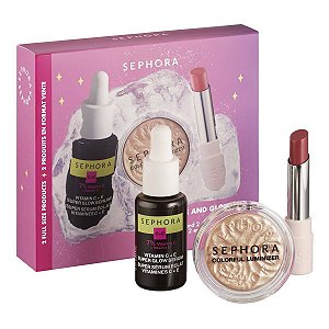 Kit: Vitamina C + Iluminador + Lip Gloss - Sephora