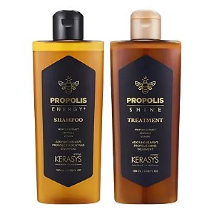 Kit Shampoo Kerasys Própolis Energy Shampoo 180ml e Máscara 180ml