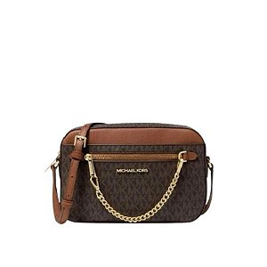 Bolsa Transversal Jet Set Logo Média