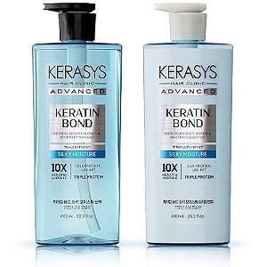 Kit Advance Keratin Bond Silky Moisture Treatment - Kerasys 600ml
