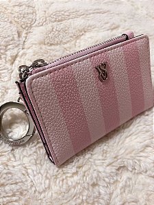 Porta Cartões Dobrável Com Chaveiro - Victorias Secret