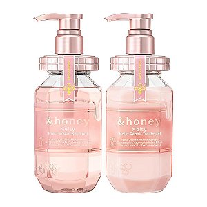 Kit Melty Moist Repair Treatment -  Shampoo 440ml  e Treatment 445g -  &Honey
