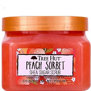 Esfoliante Corporal Peach Sorbet Shea Sugar Scrub - Tree Hut
