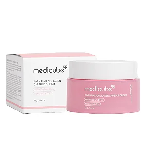 Creme Facial Medicube PDRN Pink Collagen Capsule Cream 55g