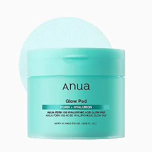 Anua PDRN 100 Hyaluronic Acid Glow Pad 60 unidades