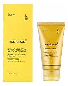 Máscara Facial Noturna Medicube Kojic Acid Turmeric