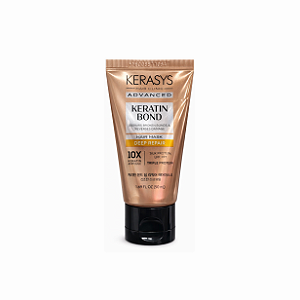 Kerasys - Advanced Keratin Bond Deep Repair Hair Mask – Máscara de Reconstrução 50ml - Miniatura