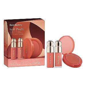 Kit Blush E Batom Liquido Rare Beauty Soft Pinch Cheek & Lip Trio