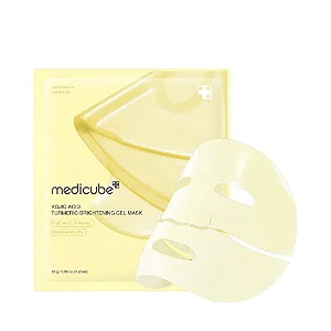 Máscara Facial Iluminadora em Gel com Ácido Kójico e Cúrcuma 28g Medicube