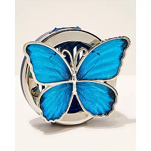 Suporte Aromatizador de Carro Borboleta azul Bath & Body Works