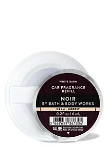 Refil Fragrância De Carro Bath & Body Works Noir 6ml