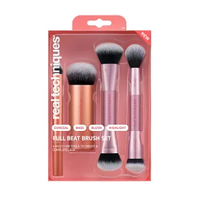 Kit Pincéis Real Techniques Full Beat Brush Set