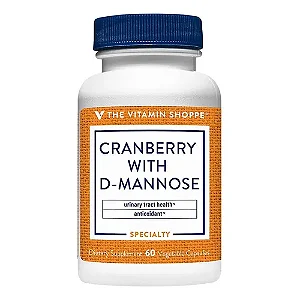 Supplement The Vitamin Shoppe Cranberry W/ D-mannose 60mg C