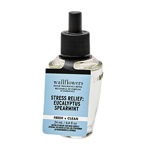 Refil de fragrância Eucalyptus Spearmint White Barn Wallflowers - Bath & Body Works