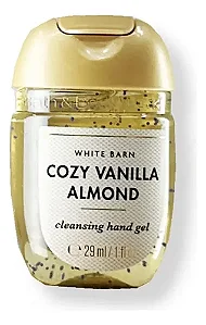 Álcool em Gel Cozy Vanilla Almond - Bath & Body Works 29ml