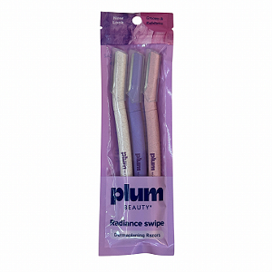 Kit Lâminas Dermaplaning Razors Plum Beauty 3 unid