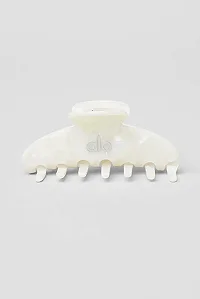 Presilha de Cabelo 90´s Claw Clip Candlelight Branca - Alo
