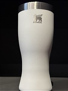 COPO PARA CERVEJA PRISMÁTICO BRANCO