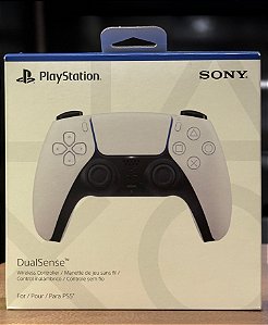 CONTROLE  DUALSENSE PLAYSTATION 5 BRANCO