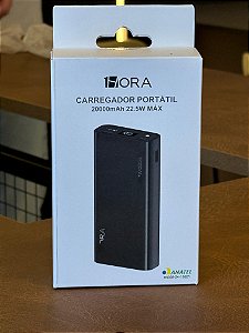 CARREGADOR PORTÁTIL  20000MAH 1HORA