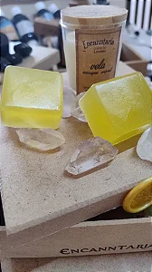 Sabonete Revitalizante de Limão Siciliano, Manteiga de Manga e Óleo de Girassol 🌞 40g