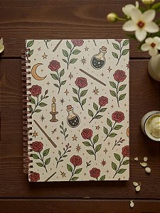 Caderno Poções e Rosas – Encanntaria