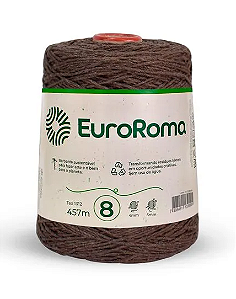 Barbante EuroRoma Marrom Nº 8 (457 Metros)