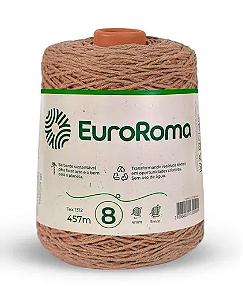 Barbante Euroroma Bege Nº 8 (457 Metros)