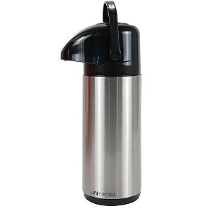 Garrafa Termica Verona Pressao 1,0L Inox Eco