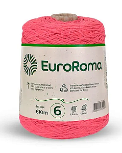 Barbante Euroroma Melancia Nº6 (610 Metros)
