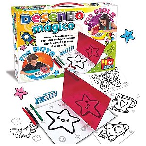 Desenho Magico Espelho Brinquedo Para Desenhar E Colorir
