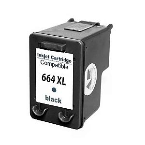 Cartucho HP 664 XL Preto