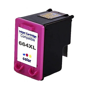 Cartucho HP 664 XL Colorido