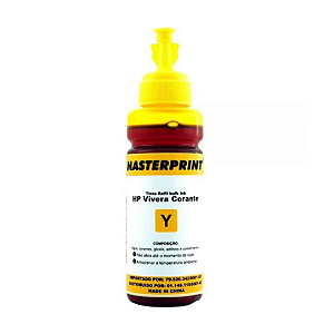 Refil De Tinta Epson 664 / 673 Compatível Masterprint 100ml Amarelo