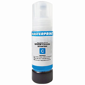 Refil De Tinta Epson 504 / 544 Compatível Masterprint 70ml Ciano