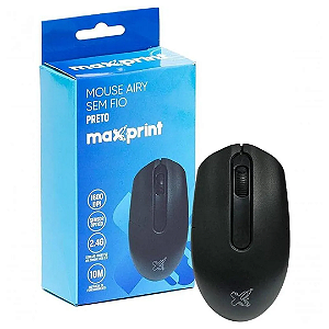 Mouse Maxprint Airy Sem Fio 1600 Dpi
