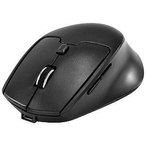 Mouse Office Cm14 Sem Fio Preto (recarregavel) Chinamate